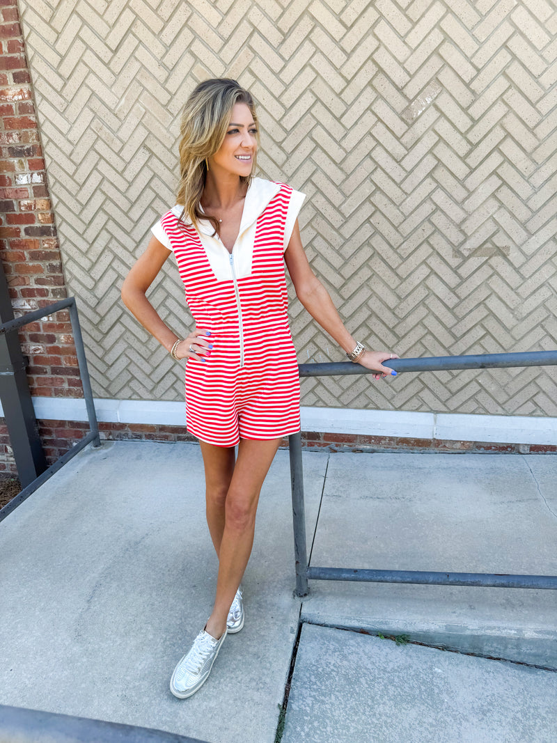 RED HOT ROMPER